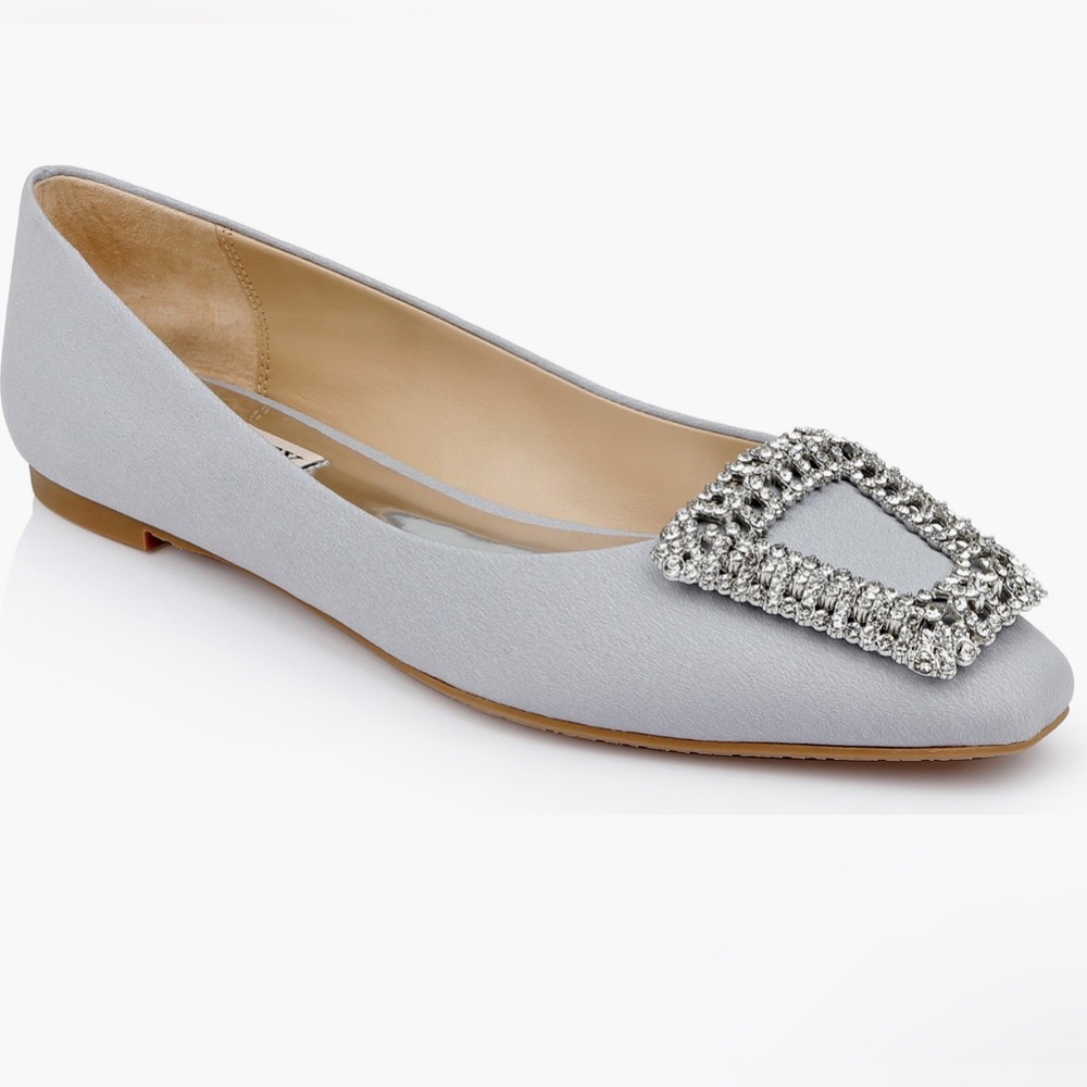 BADGLEY MISCHKA Emerie Embellished Ballet Flats